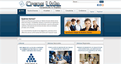 Desktop Screenshot of creosltda.com